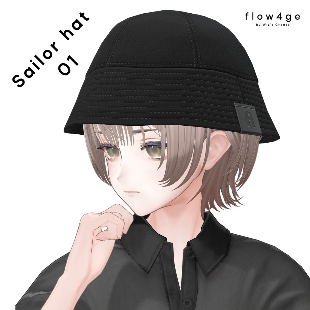 Sailor hat 01【VRChat想定】