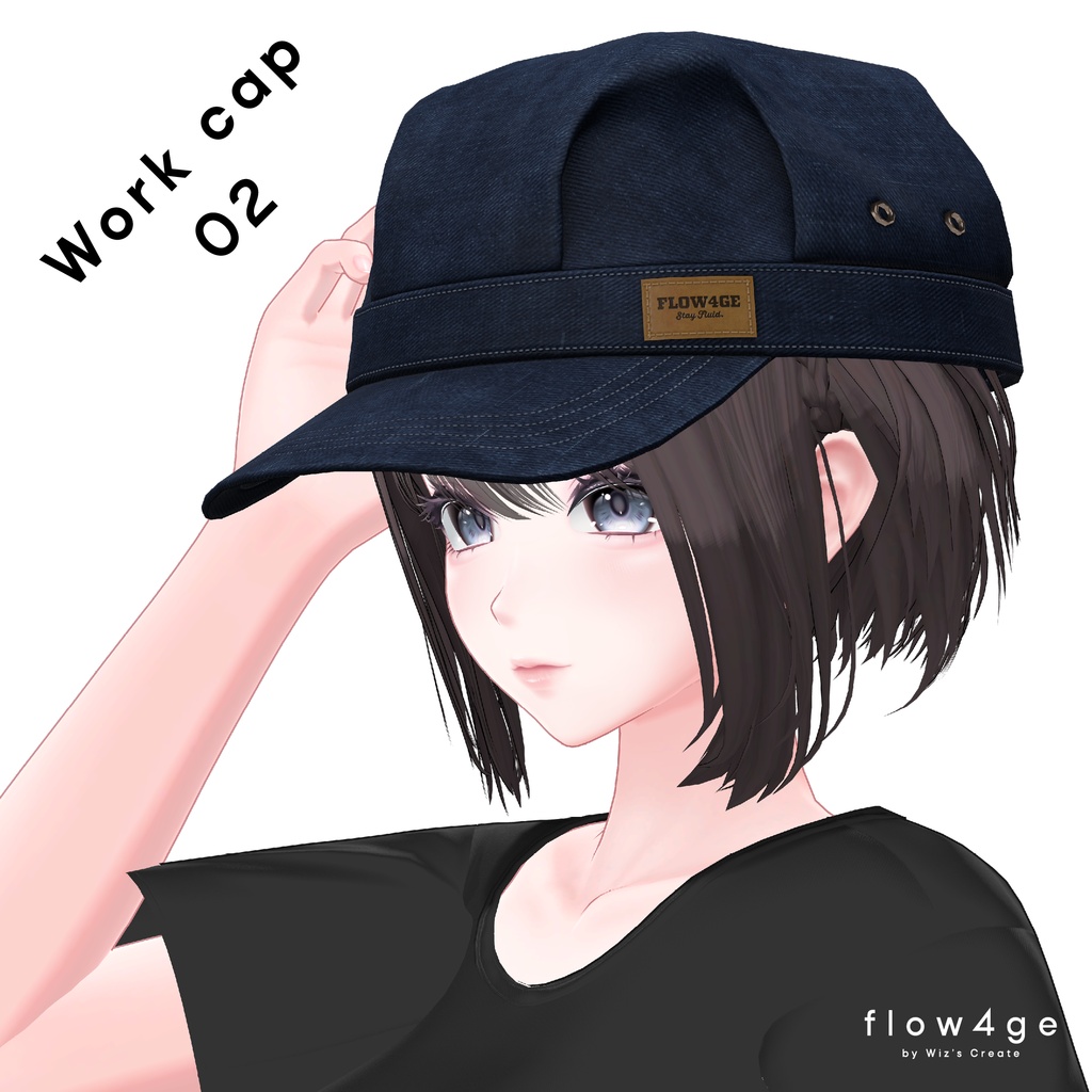 Work cap 02【VRChat想定】