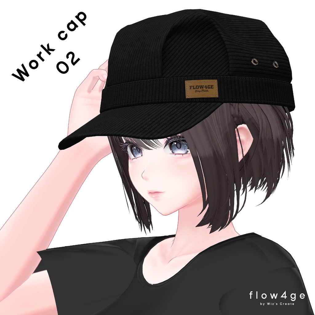 Work cap 02【VRChat想定】