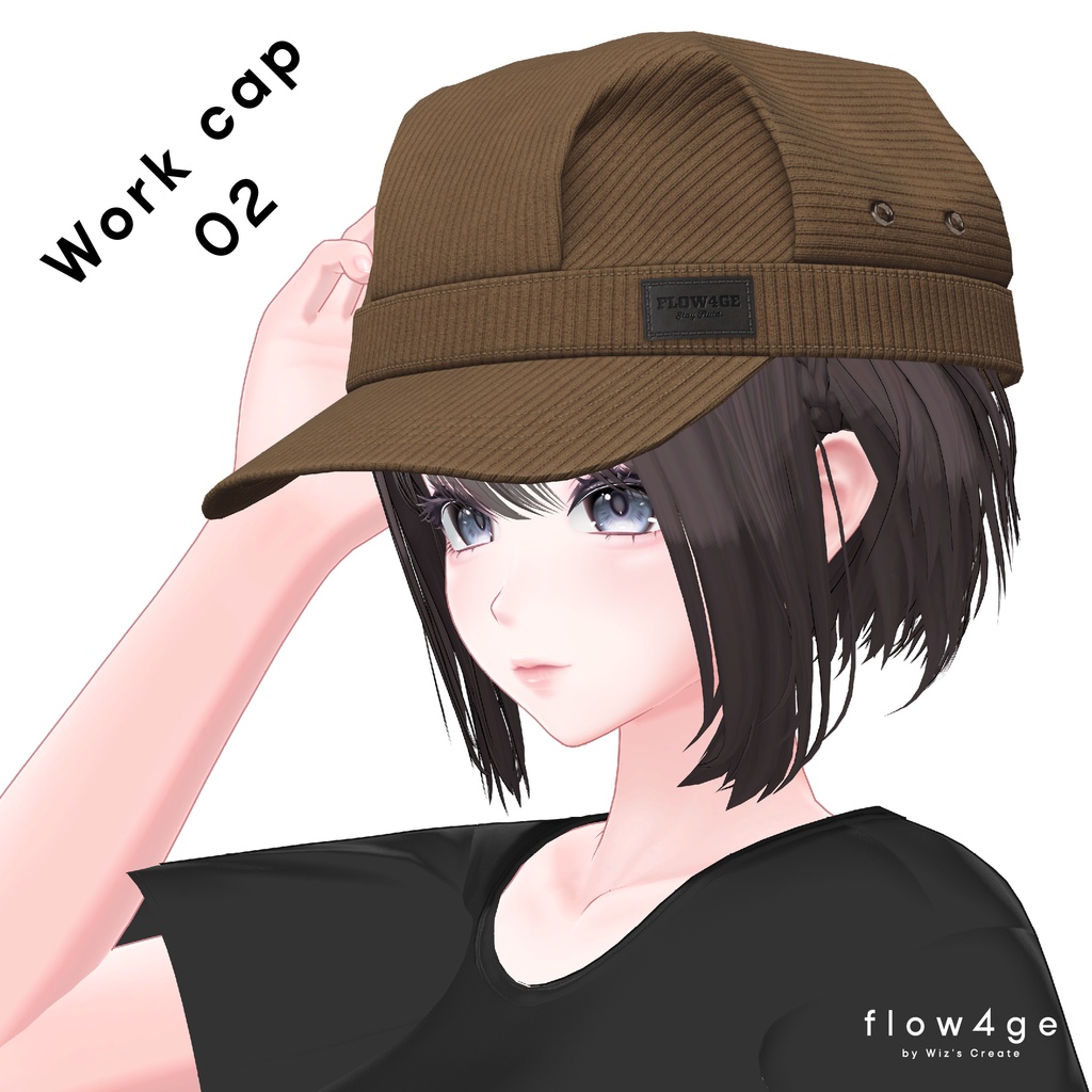 Work cap 02【VRChat想定】