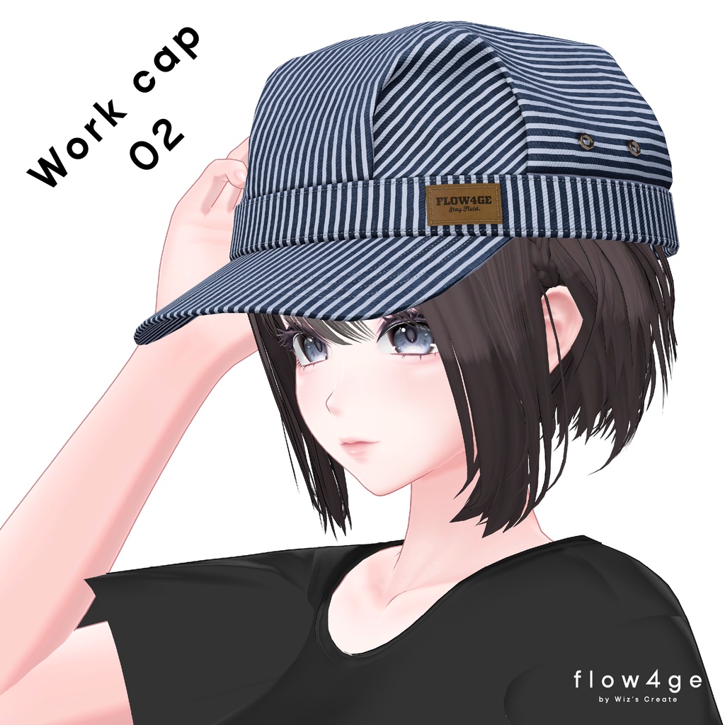 Work cap 02【VRChat想定】