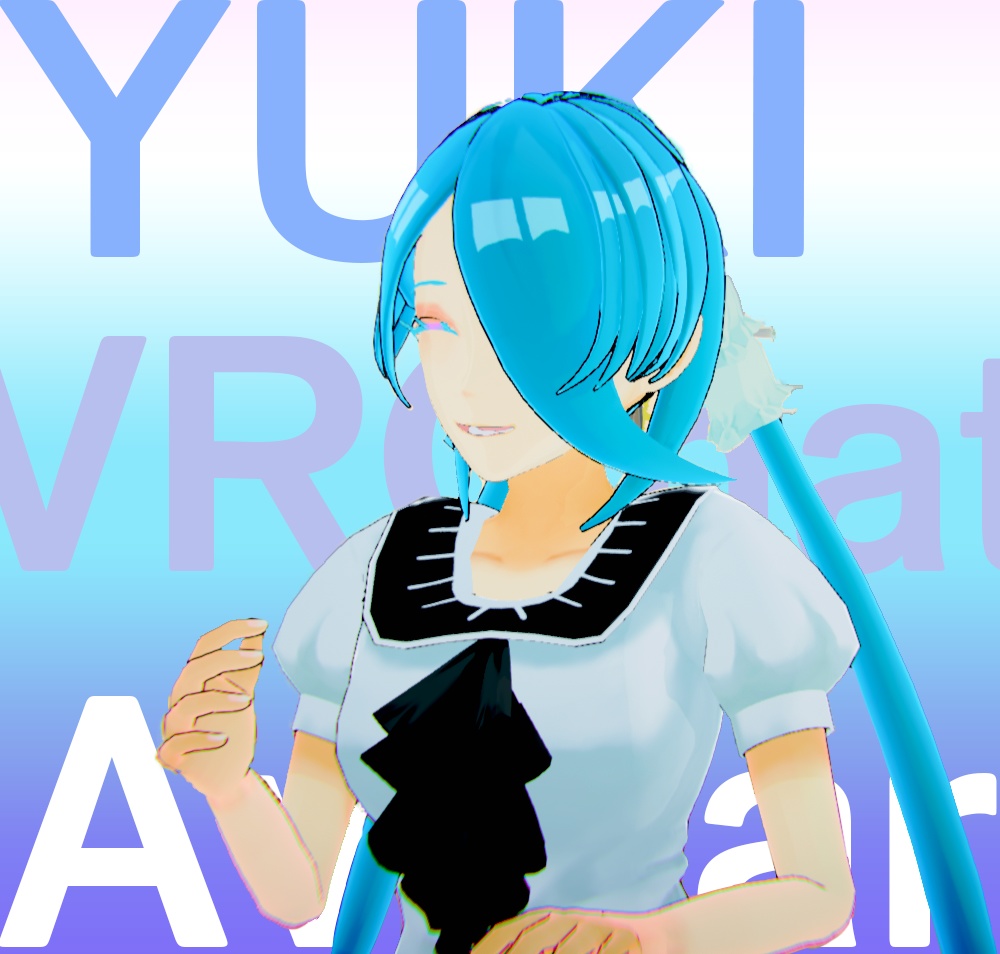 オリジナルアバター『夕紀（Yuki）』VRC対応アバター