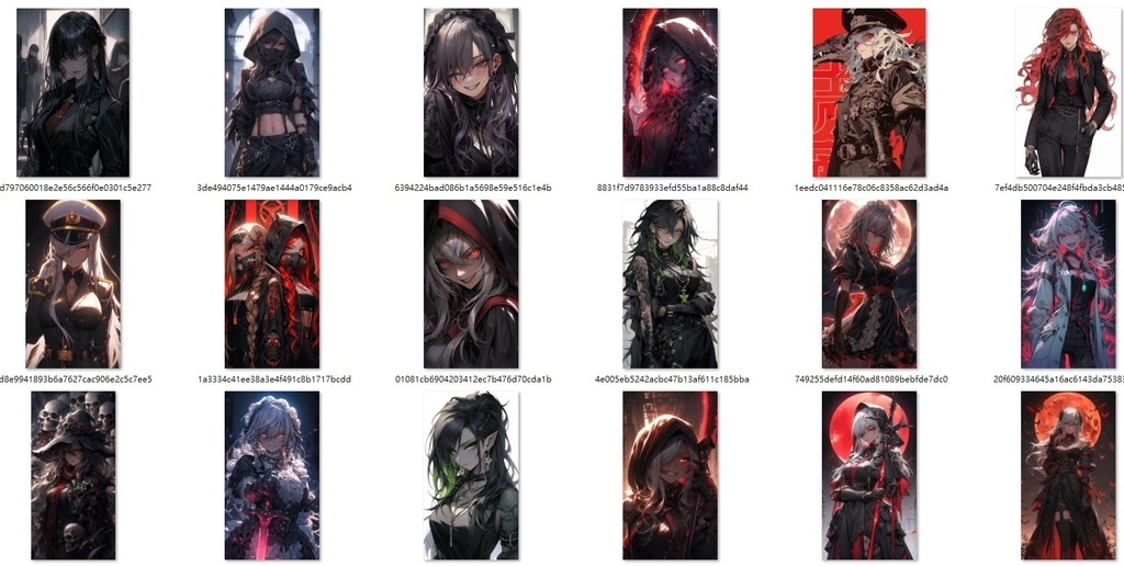 RPGのキャラクター素材X
