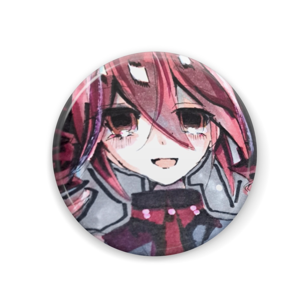 重音テト 缶バッジ 44mm