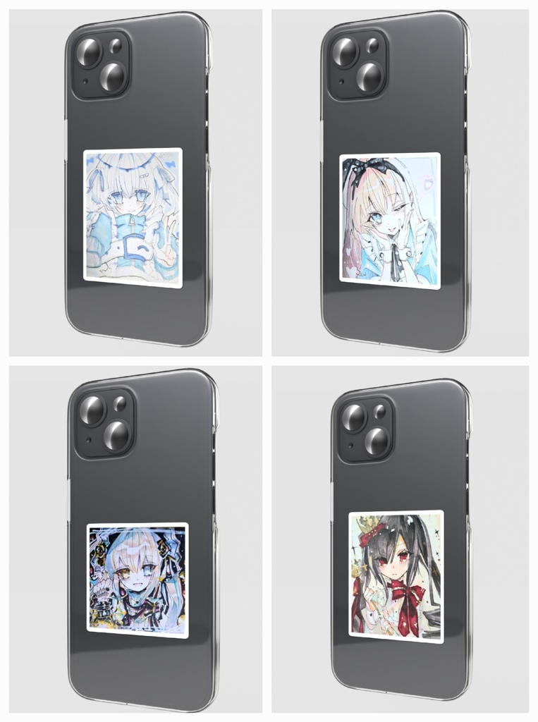 創作スマホステッカー