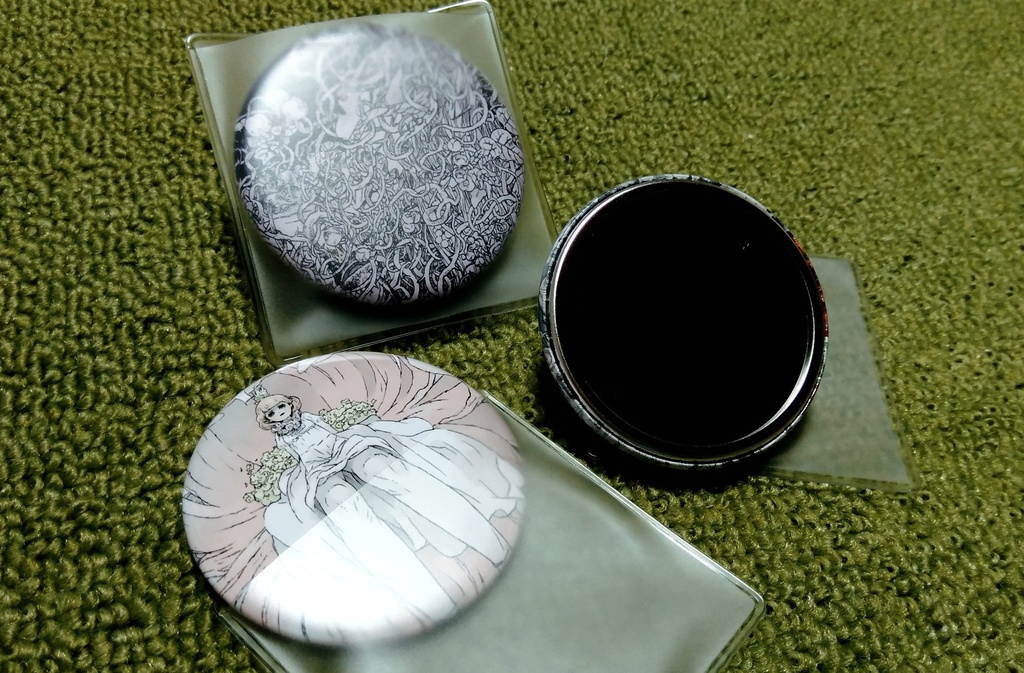 丸型ミラー3種 / the mirror