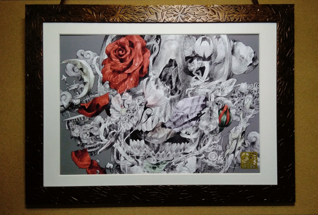 "incarnation”(B4サイズ複製画 / 証明書付き) / Giclee printed illustration with certificate