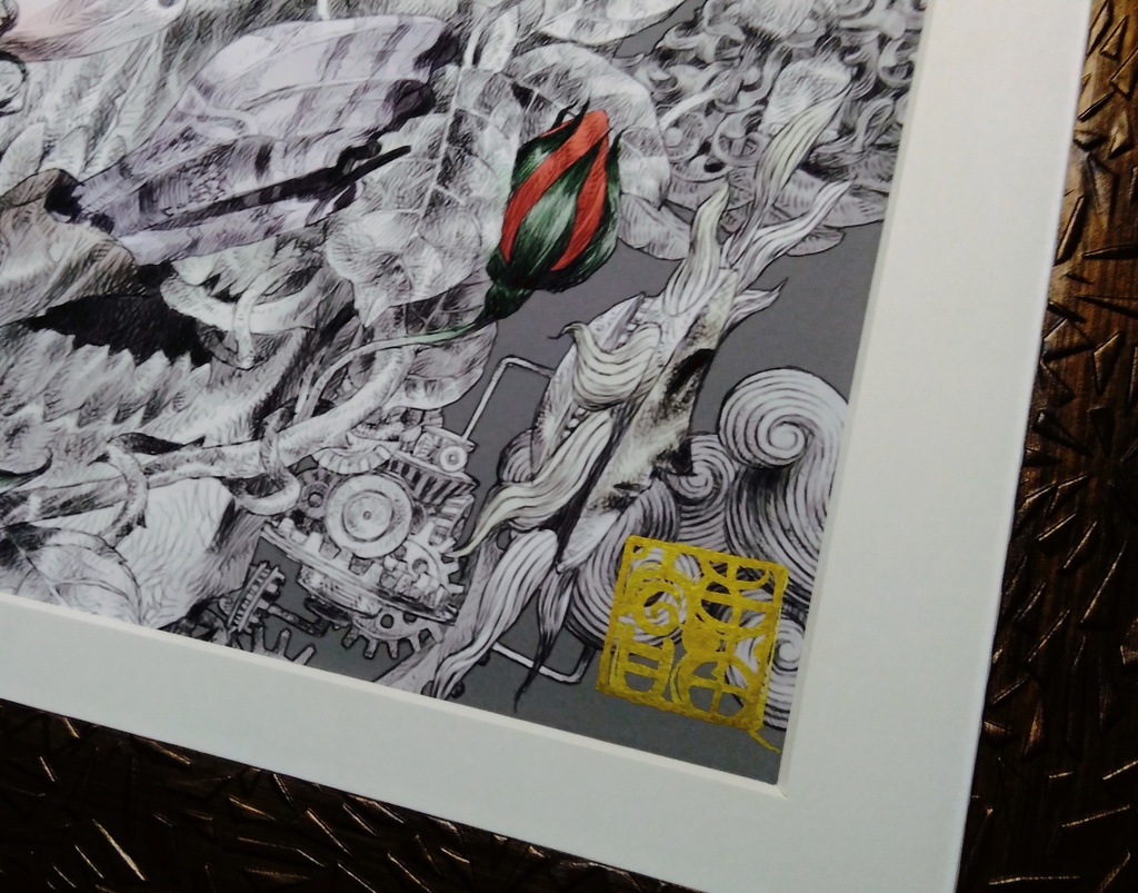 "incarnation”(B4サイズ複製画 / 証明書付き) / Giclee printed illustration with certificate