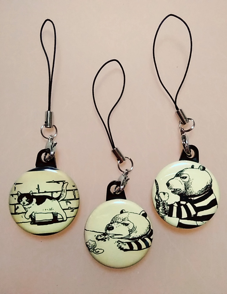 アニマル缶ストラップ