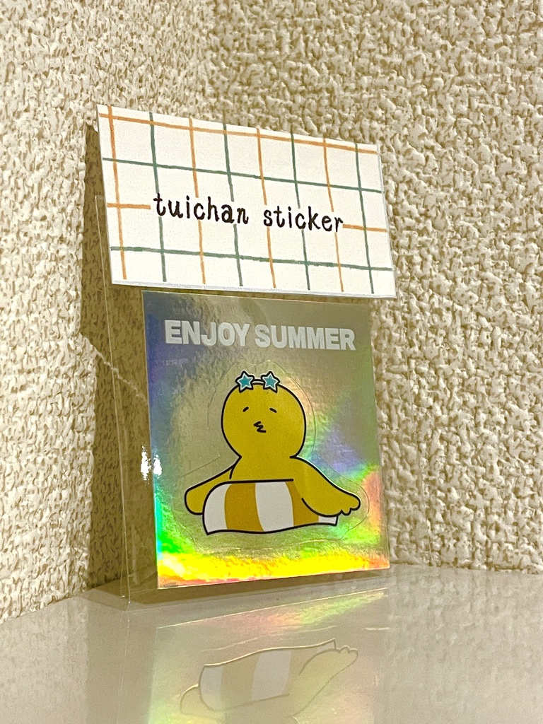 ② ENJOY SUMMER トゥイちゃんステッカー