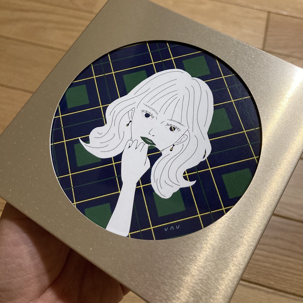 【額装】秋冬 女性 イラスト🍂