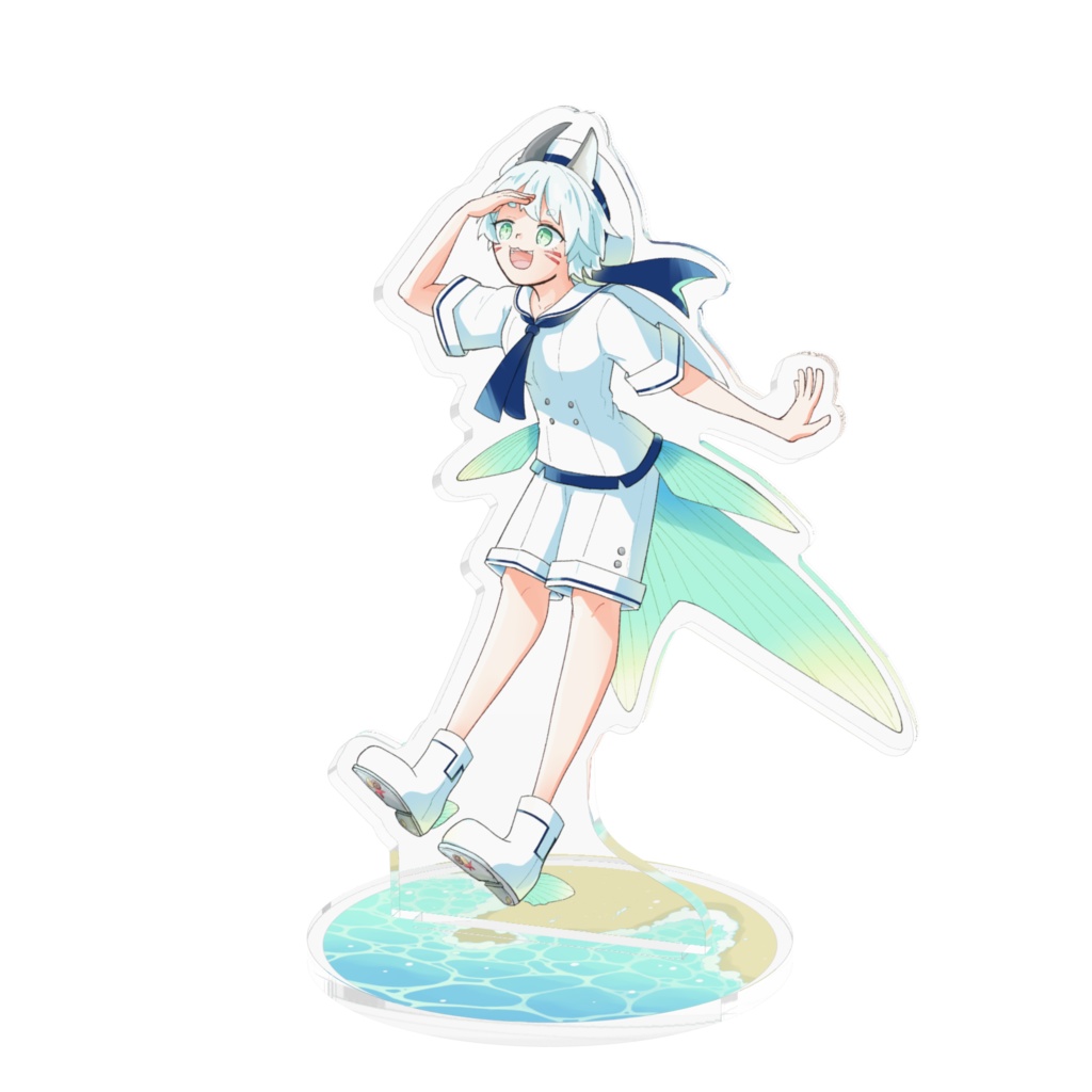 夏毛玉アクリルフィギュア