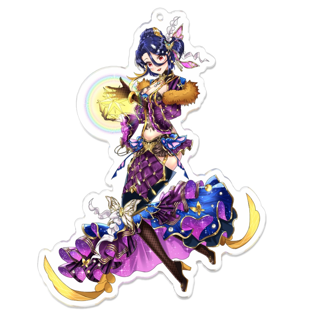 【星と麗華】アクリルキーホルダー