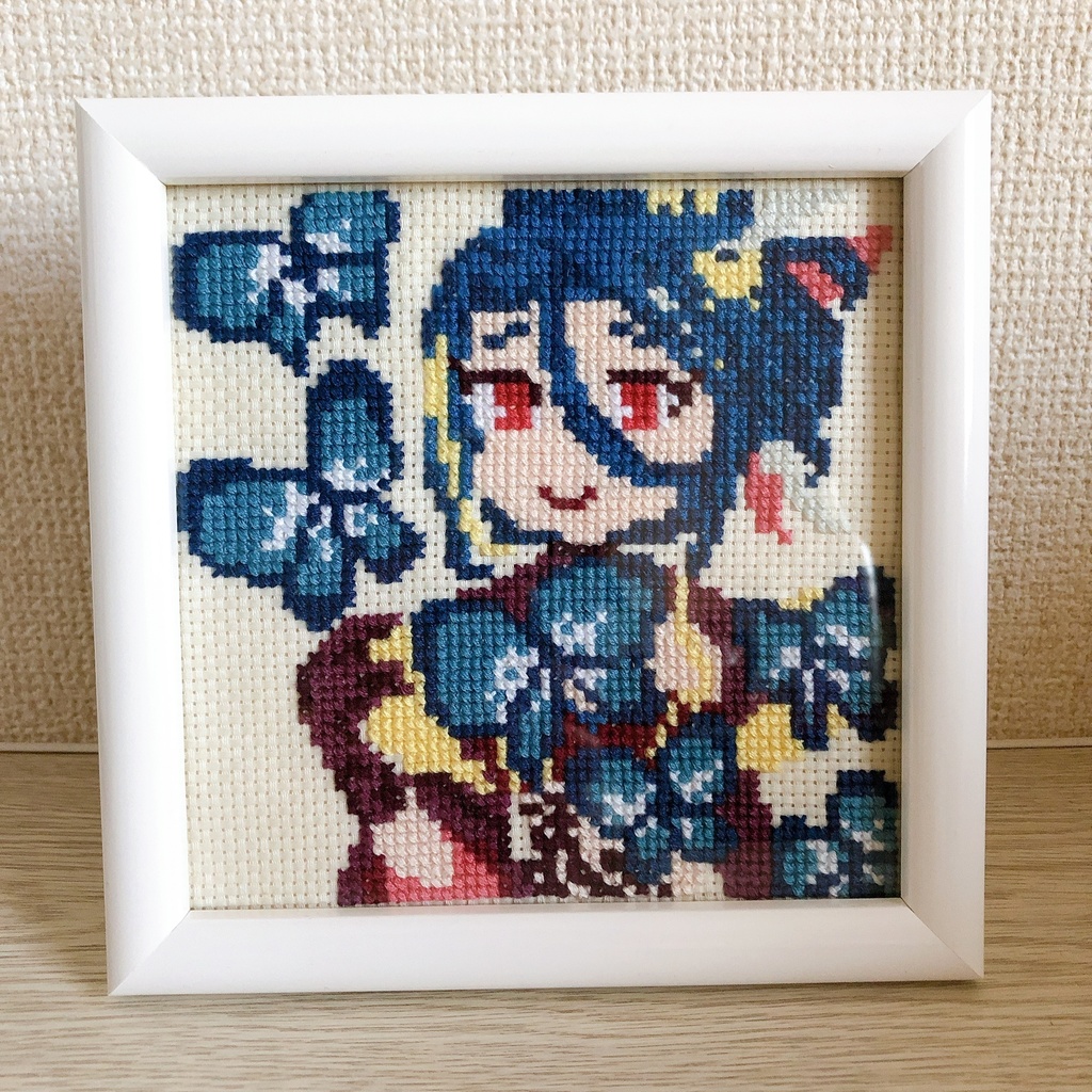 【手作り】クロス刺繍