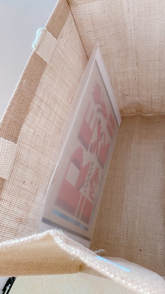 【手作り】刺繍入りバッグ