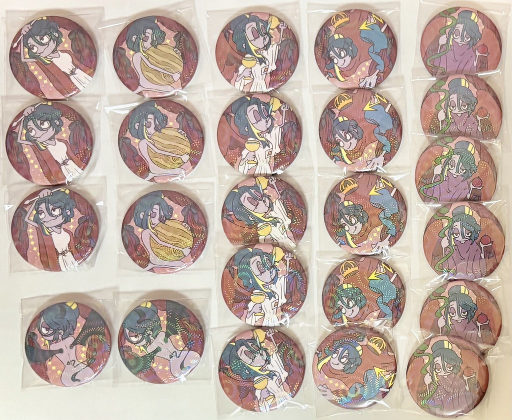 麗華タロット缶バッジ