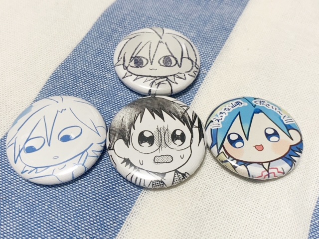 山坂イラスト缶バッジ【期間限定山の日企画】