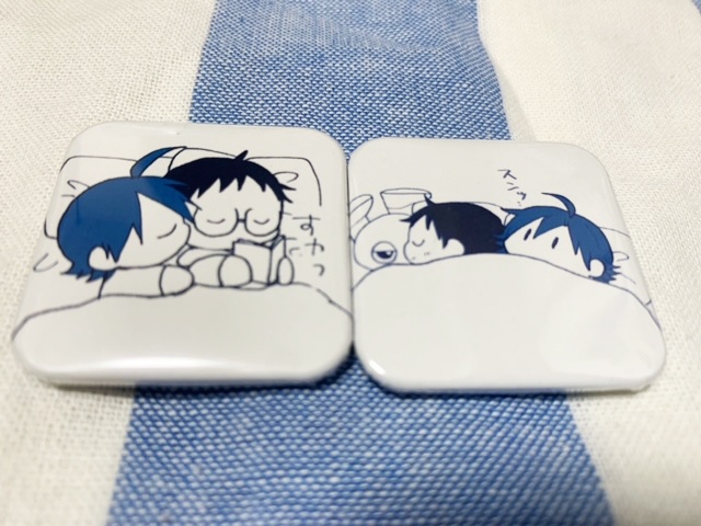 山坂イラスト缶バッジ【期間限定山の日企画】