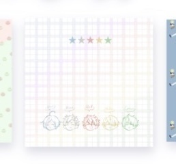 ハンカチタオル　流星隊