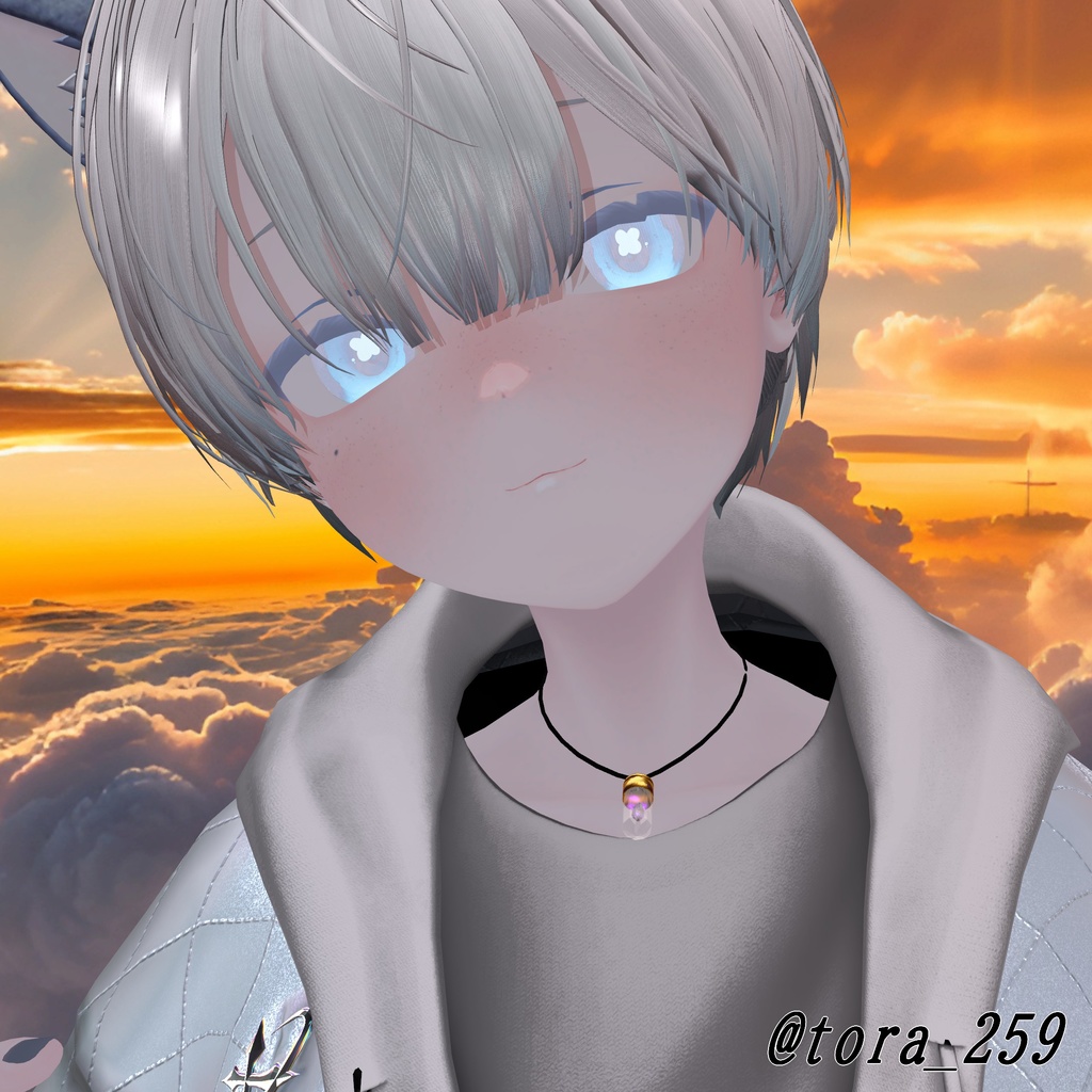 3Dモデル ペンダント 「刻印の魔弾」