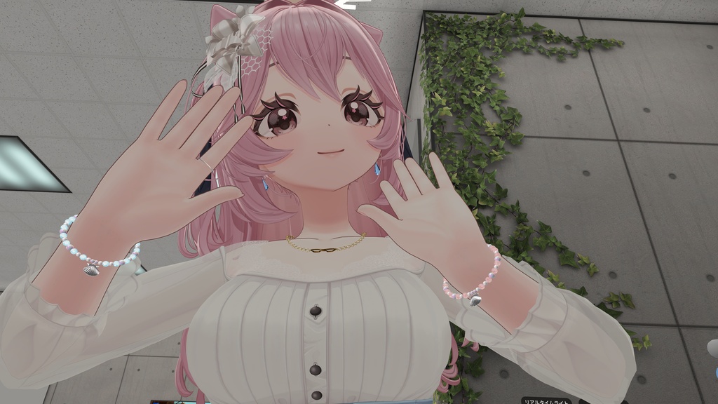 3Dモデル ブレスレット「Ocean Ripple」
