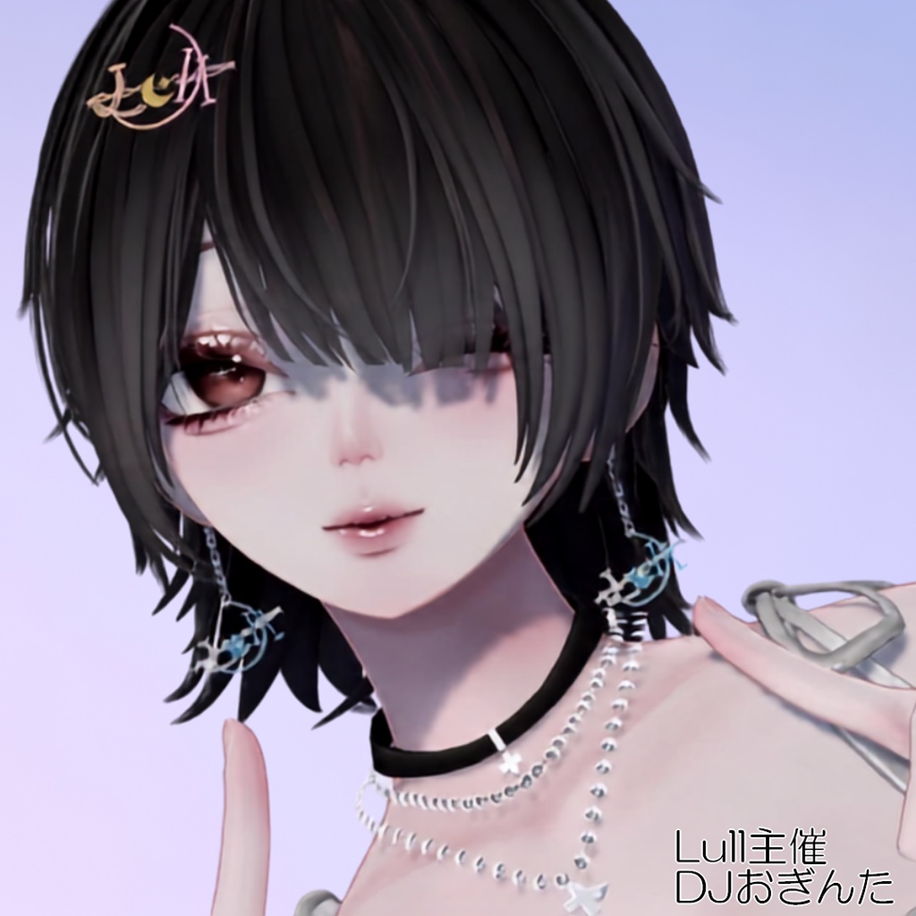 【無料】3Dモデル 「Lull Hairpin&Pierce」