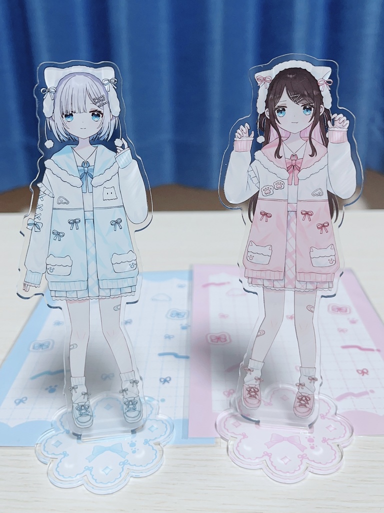 【VGGC11th】花芽姉妹アクスタ&チェキセット(非公式)