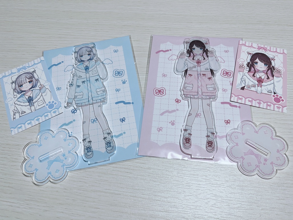 【VGGC11th】花芽姉妹アクスタ&チェキセット(非公式)