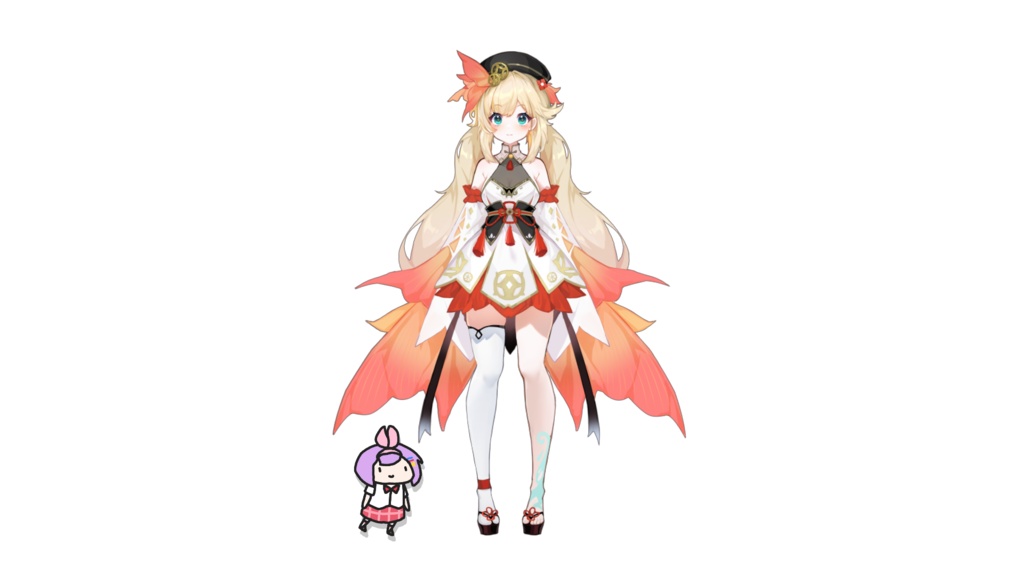 Live2Dモデル·小锦鲤·Vtuber用Model·VTS模型