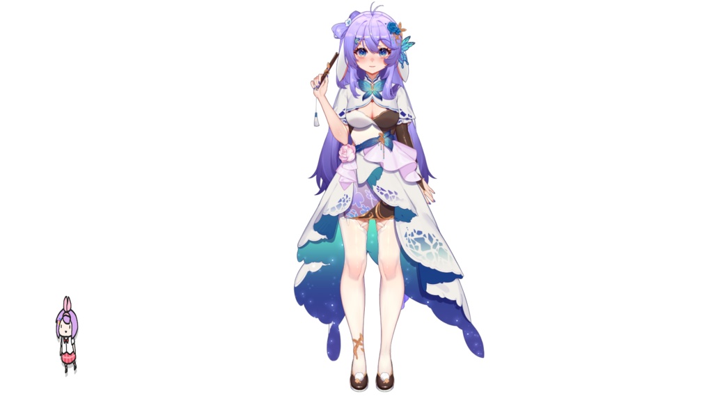 Live2Dモデル·蝶梦依·Vtuber用Model·VTS模型