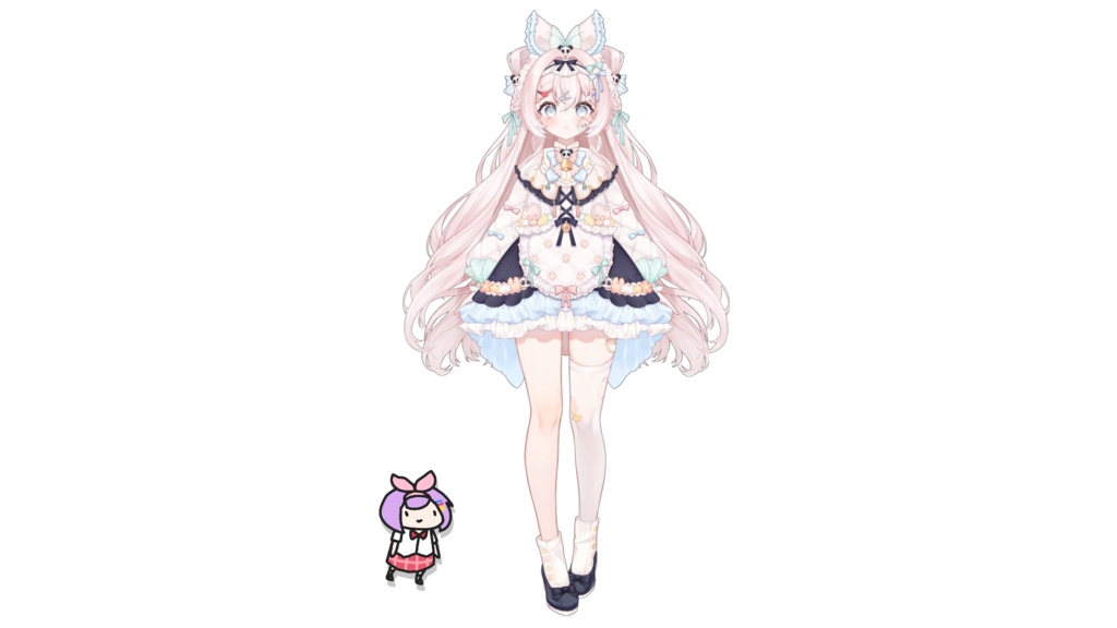 Live2Dモデル·熊猫小画家·Vtuber用Model·VTS模型