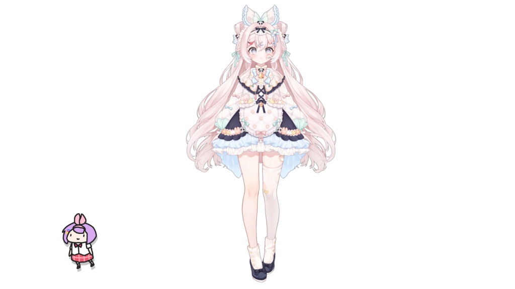 Live2Dモデル·熊猫小画家·Vtuber用Model·VTS模型