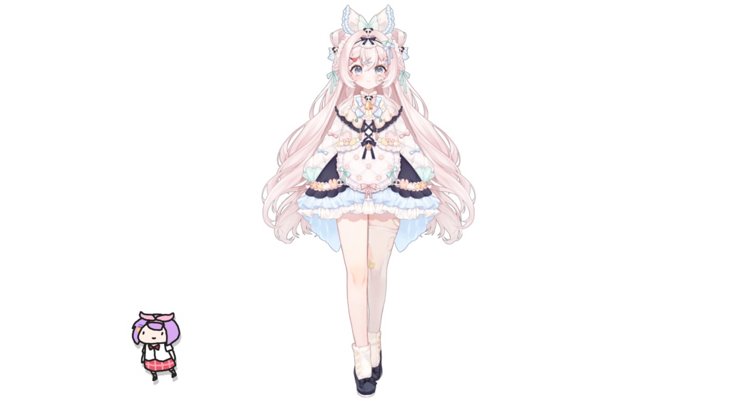 Live2Dモデル·熊猫小画家·Vtuber用Model·VTS模型