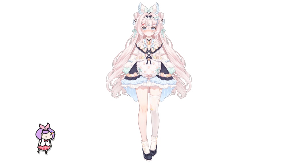 Live2Dモデル·熊猫小画家·Vtuber用Model·VTS模型