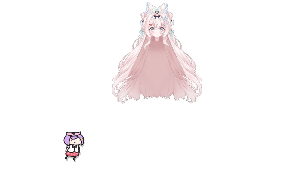 Live2Dモデル·熊猫小画家·Vtuber用Model·VTS模型