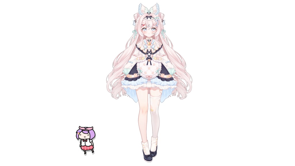 Live2Dモデル·熊猫小画家·Vtuber用Model·VTS模型