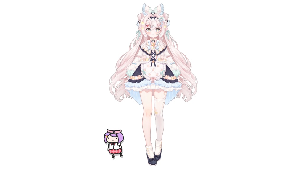 Live2Dモデル·熊猫小画家·Vtuber用Model·VTS模型