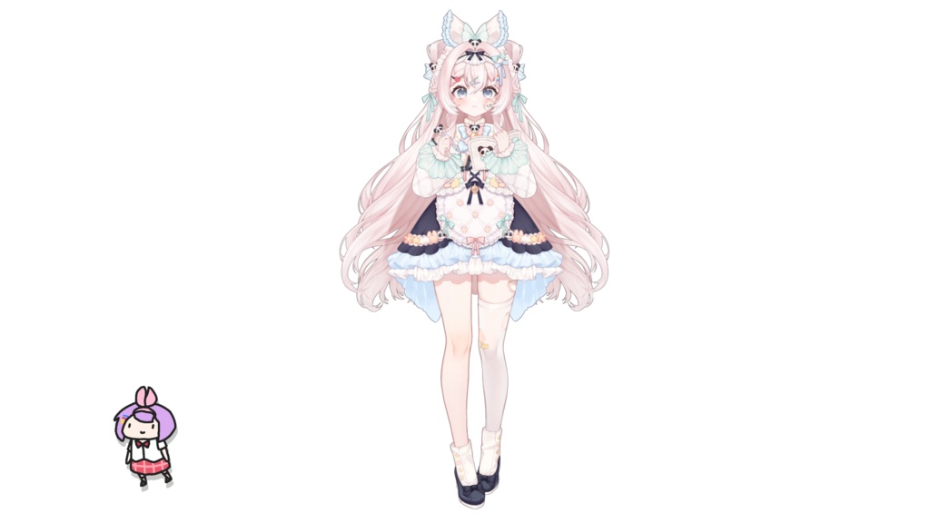 Live2Dモデル·熊猫小画家·Vtuber用Model·VTS模型