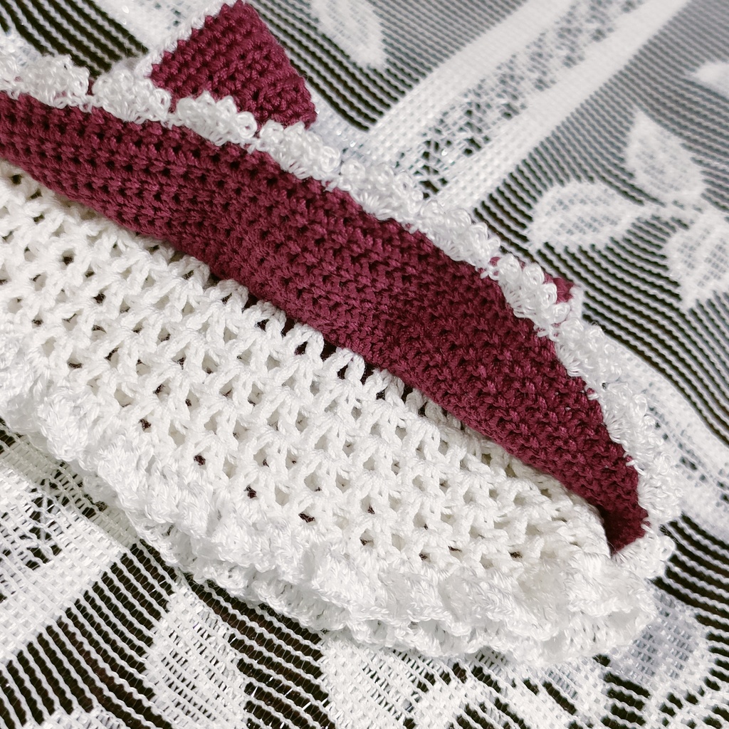 【頒布前】レース編みのワンピース