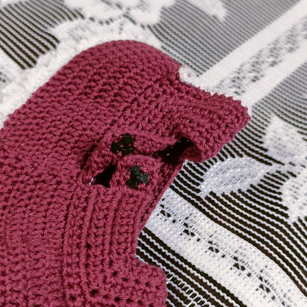 【頒布前】レース編みのワンピース