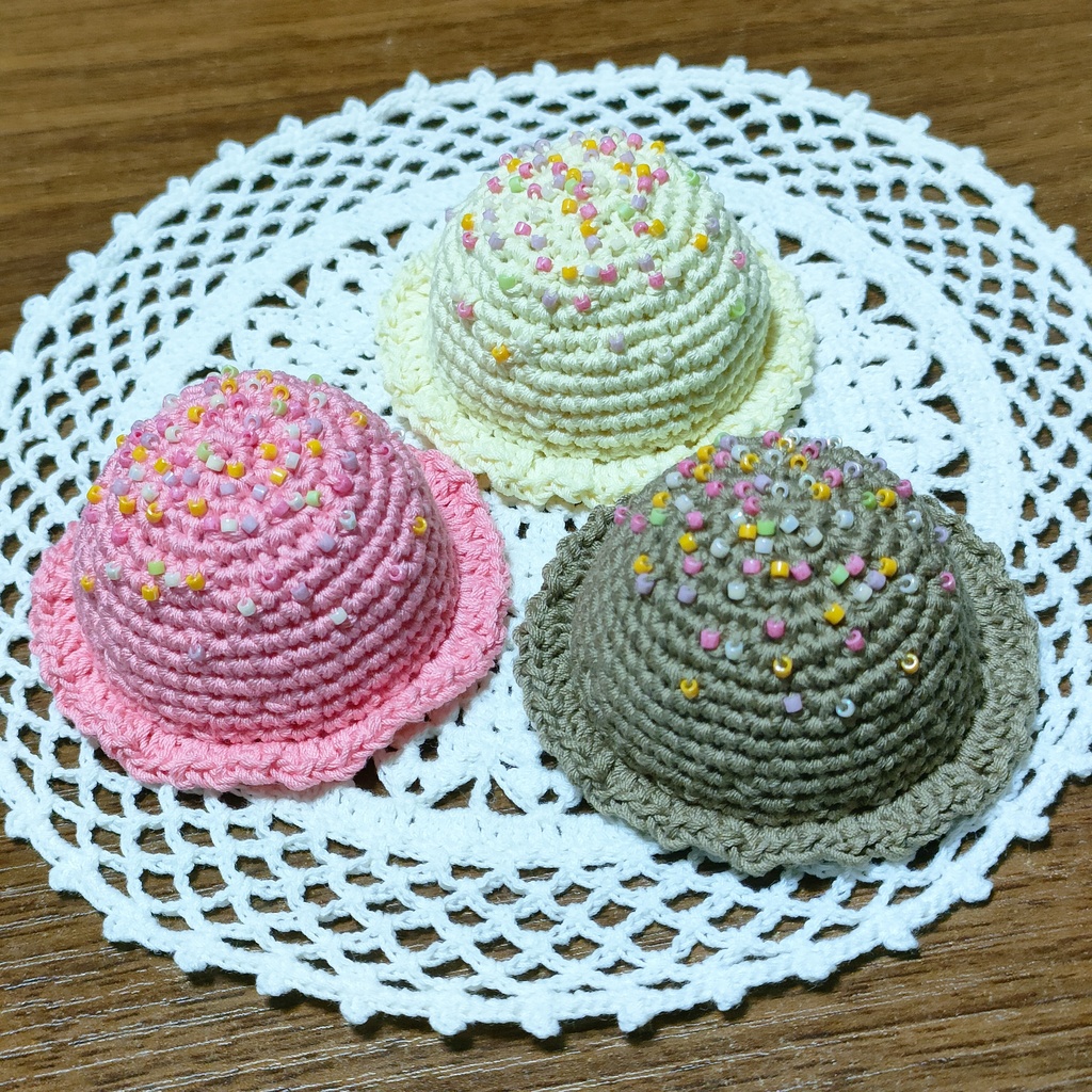 アイスクリーム帽子