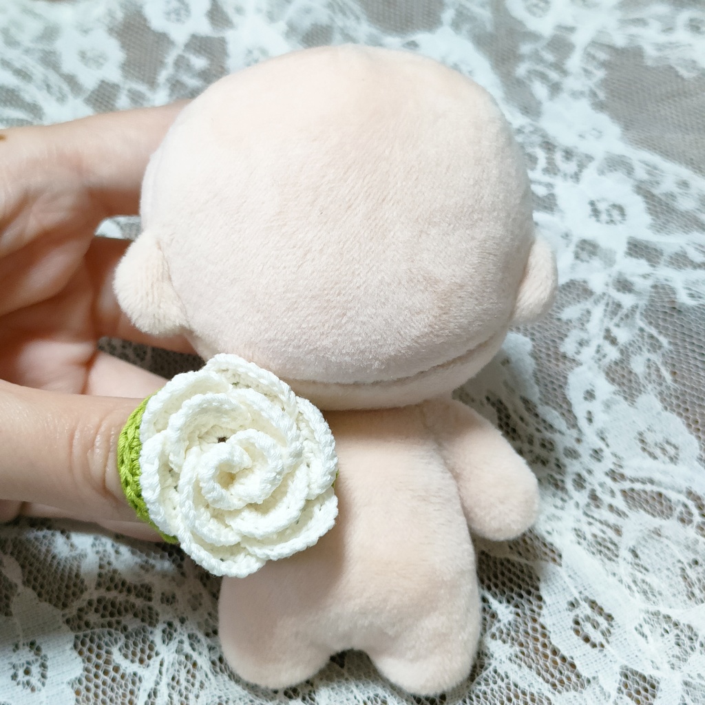 ぬい撮り用爪隠し🌹薔薇サック
