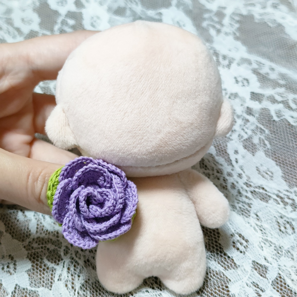 ぬい撮り用爪隠し🌹薔薇サック