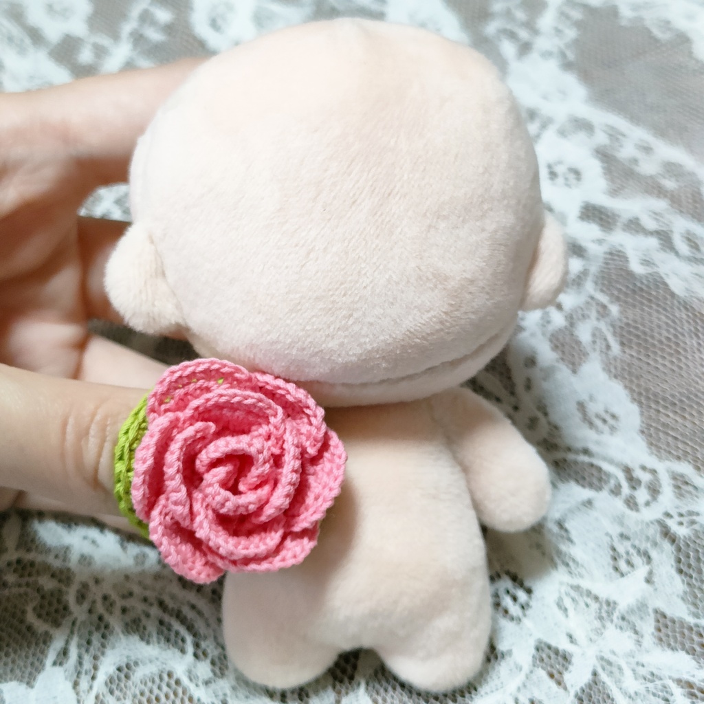 ぬい撮り用爪隠し🌹薔薇サック