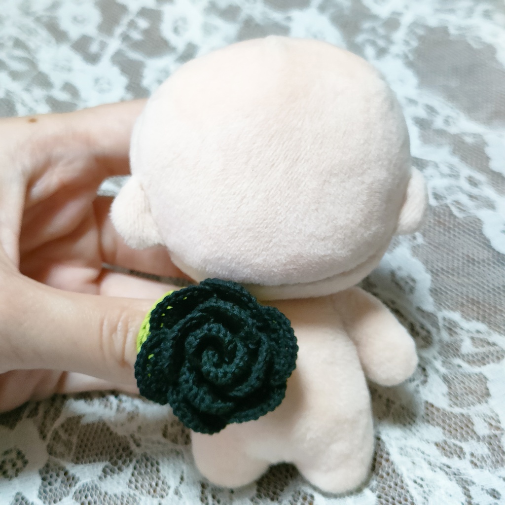 ぬい撮り用爪隠し🌹薔薇サック