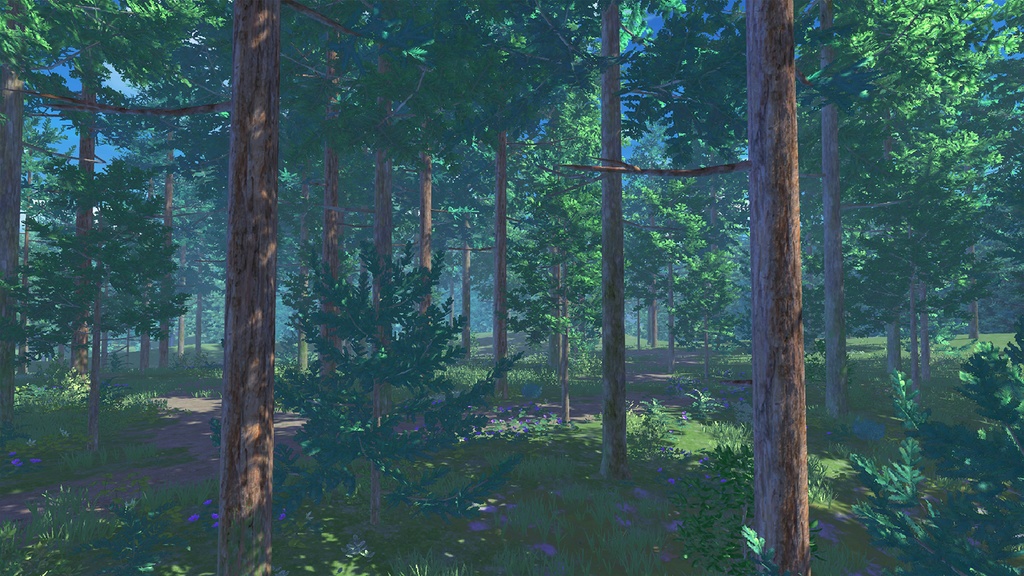 【ワールド パーツ販売】針葉樹フィールド