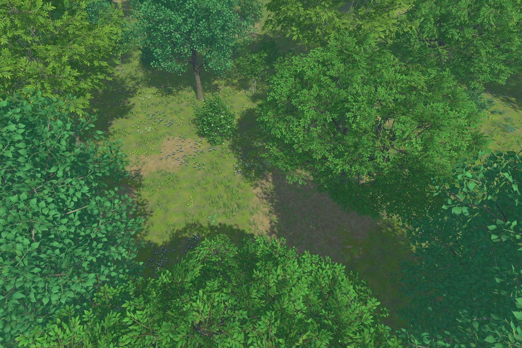 【ワールド パーツ販売】広葉樹フィールド