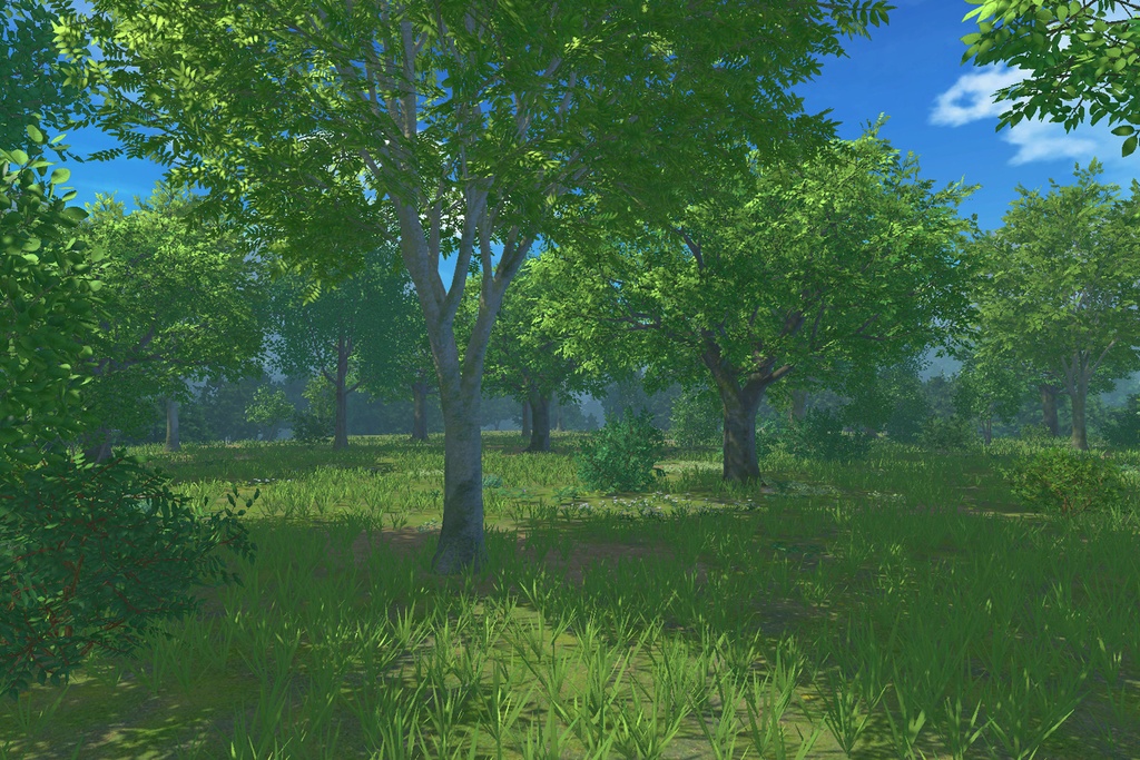 【ワールド パーツ販売】広葉樹フィールド