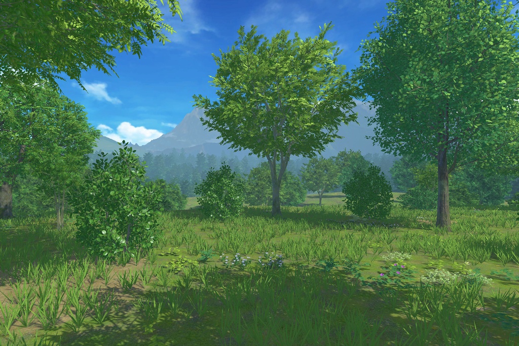 【ワールド パーツ販売】広葉樹フィールド