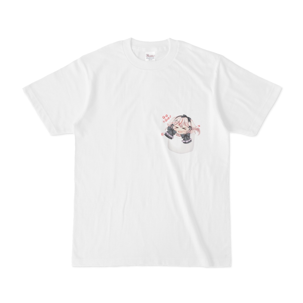 いっぬに挟まるTシャツ(両面)